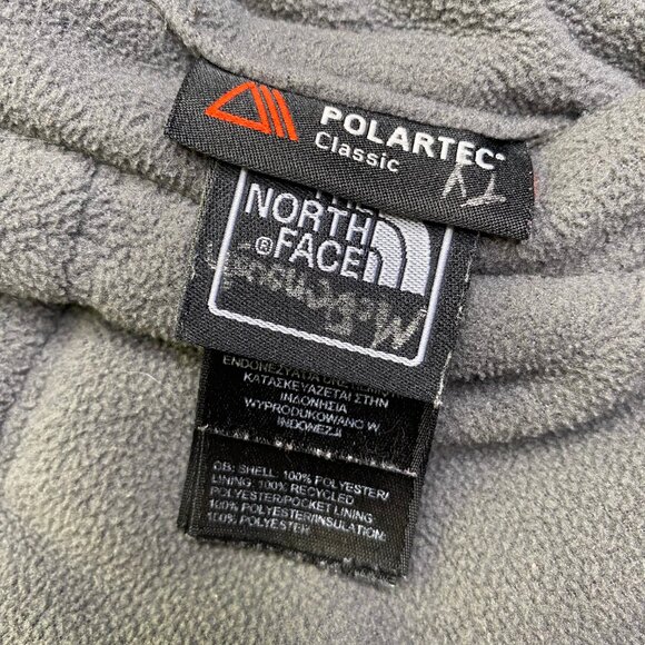Boys North Face Reversible Jacket Coat Black/Charcoal S 7/8 - Picture 8 of 8